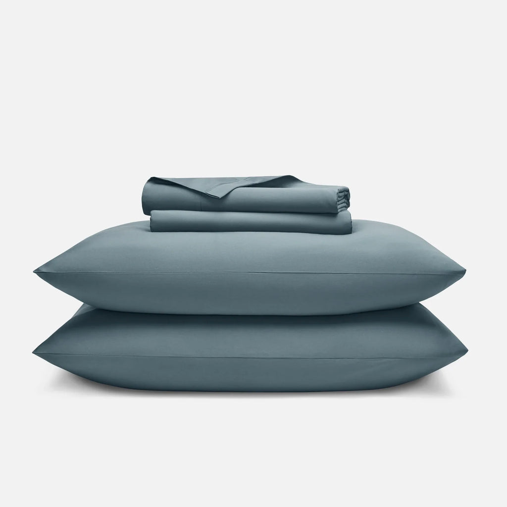 Cotton Sateen Sheet — Aegean / Twin / Aegean / Twin XL / Aegean / Full / Aegean / Queen / Aegean / King / Aegean / Cali King