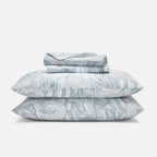 Cotton Sateen Sheet Set in 100% Long-Staple Cotton for Smooth Comfort and Easy Everyday Bed-Making