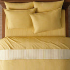Cotton Sateen Sheet Set in 100% Long-Staple Cotton for Smooth Comfort and Easy Everyday Bed-Making