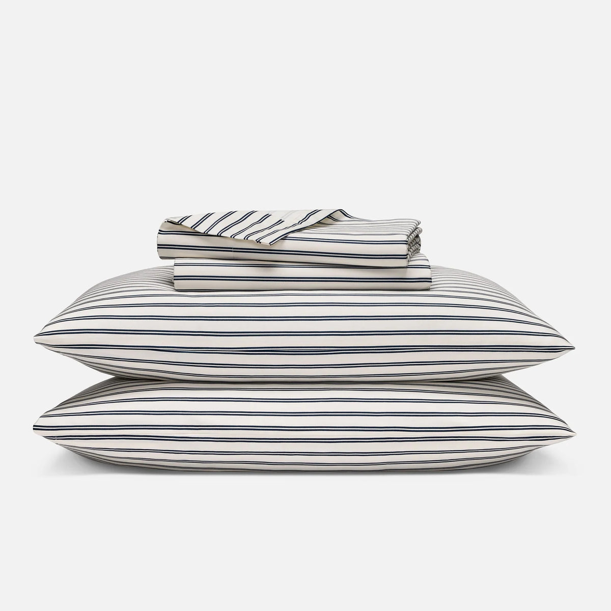 Cotton Sateen Sheet Set in 100% Long-Staple Cotton for Smooth Comfort and Easy Everyday Bed-Making