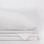 Cotton Sheet Set in Pure White