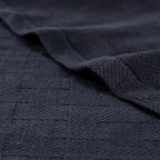 Cotton Thermal Blanket in Soft Basketweave