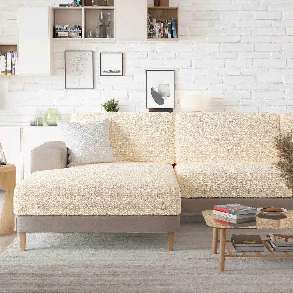 Couch Cushion Covers for Removable Sofa and Chair Cushions, Stretch Fit in 14 Color · Seat Cushion Cover