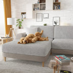 Couch Cushion Covers for Removable Sofa and Chair Cushions, Stretch Fit in 14 Color · Seat Cushion Cover