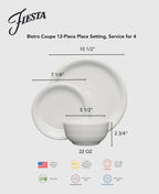 Coupe Dinnerware Set