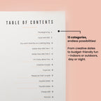 Couples Adventure Book