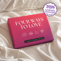 Couples Card Game with 100 Deep Questions in Four Love Categories for Date Nights and Meaningful Connection
