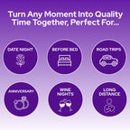 Couples Card Game with 100 Deep Questions in Four Love Categories for Date Nights and Meaningful Connection