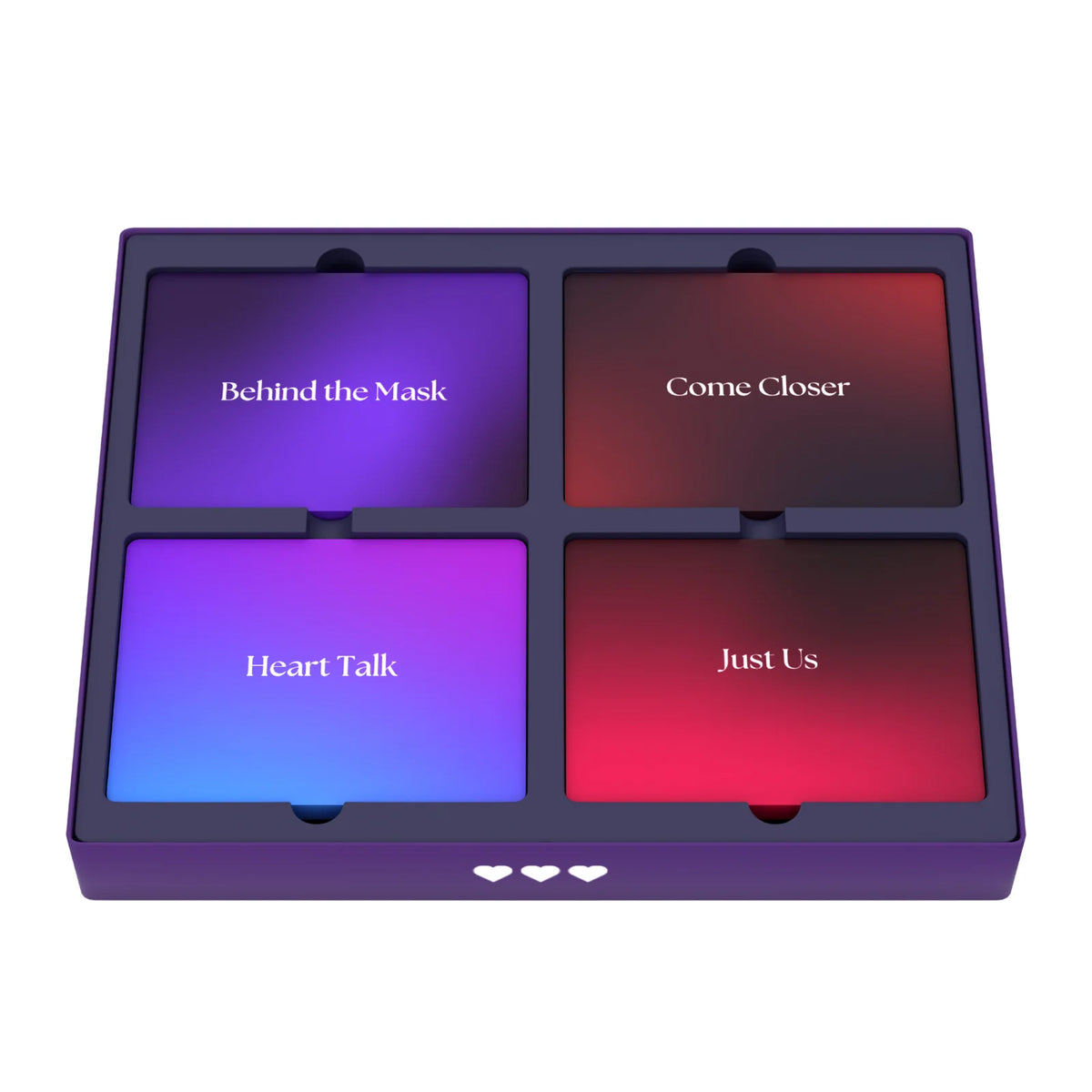 Couples Card Game with 100 Deep Questions in Four Love Categories for Date Nights and Meaningful Connection