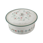 Covered Casserole Dish in Stoneware