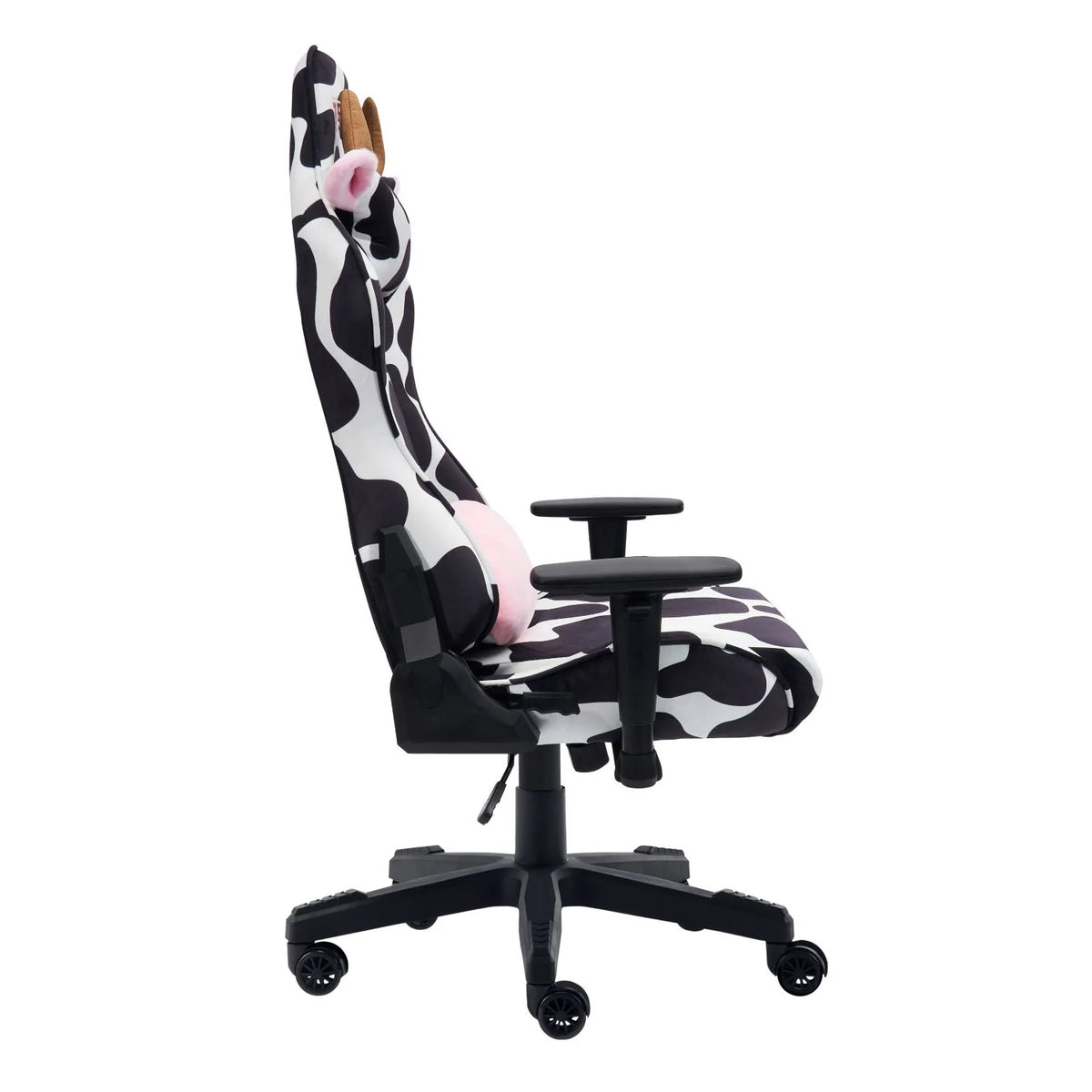 Cow Print Gaming Chair in Velvet