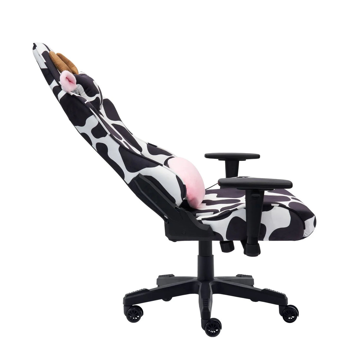 Cow Print Gaming Chair in Velvet