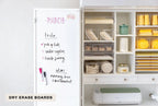 Craft Cabinet Board Panels in a 2-Pack, Dry Erase Board