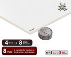 Craft Foam Sheet, 35 x 59 Inch Closed-Cell Ultra High-Density EVA for Cosplay, Costumes and Detailed Crafting