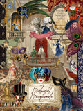 Craft Subscription Box with a Masquerade Theme for October and November and Cathedrals for December and January