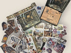 Craft Subscription Box with a Masquerade Theme for October and November and Cathedrals for December and January