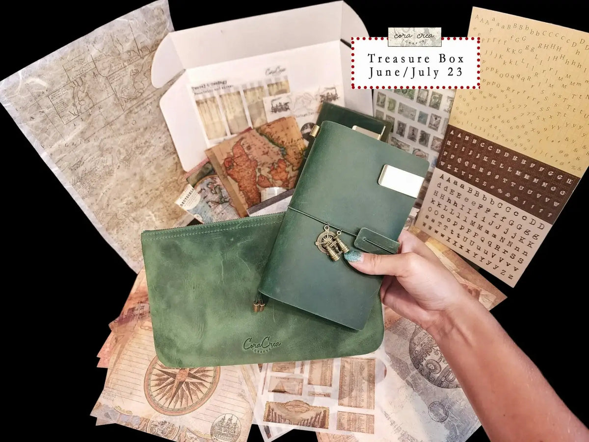 Craft Subscription Box with a Masquerade Theme for October and November and Cathedrals for December and January