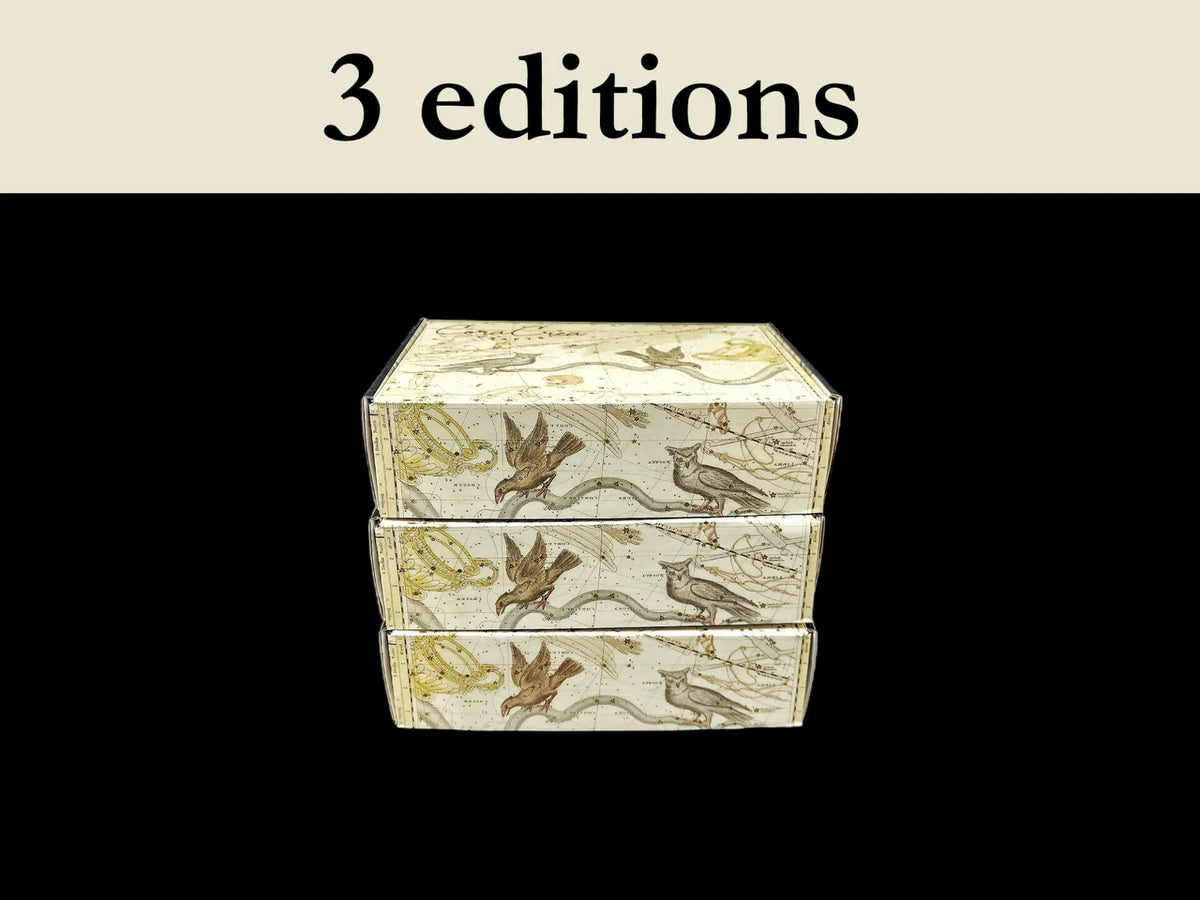 Craft Subscription Box with a Masquerade Theme for October and November and Cathedrals for December and January