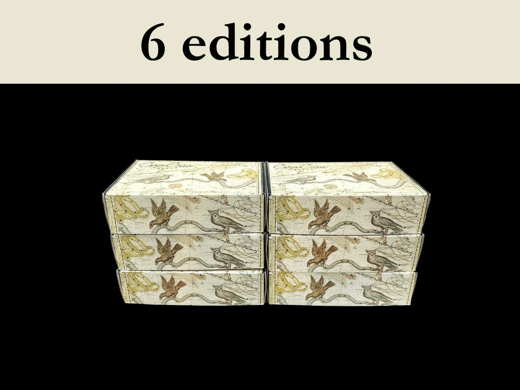 Craft Subscription Box with a Masquerade Theme for October and November and Cathedrals for December and January
