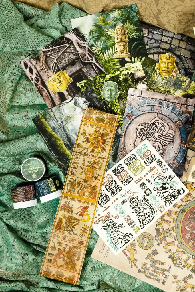 Craft Subscription Box with a Masquerade Theme for October and November and Cathedrals for December and January