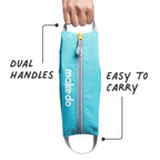 Craft Tool Case for Organizing Scrus and Creative Supplies with Dual Handles and Recycled Material Construction