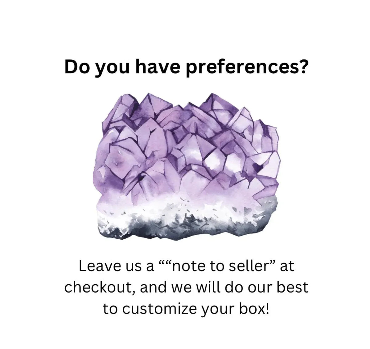 Crystal Mystery Box