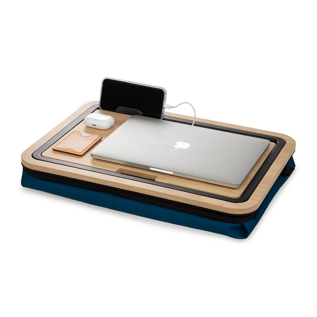 Cushioned Laptop Desk, Navy