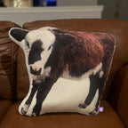 Custom Animal Pillow Made From Your Photo, Double-Sided Plush Keepsake in Small to XL Sizes