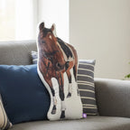 Custom Animal Pillow Made From Your Photo, Double-Sided Plush Keepsake in Small to XL Sizes