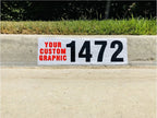 Custom Curb Address Number Decal