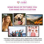 Custom Diamond Painting Kit from Your Photo