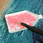 Custom Diamond Painting Kit from Your Photo with Square or Round Drills in 14 Canvas Sizes