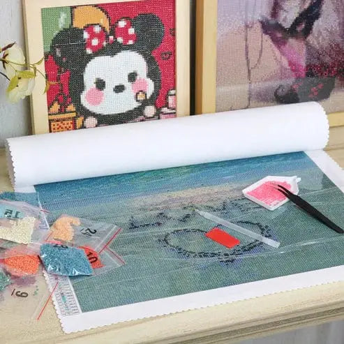 Custom Diamond Painting Kit from Your Photo with Square or Round Drills in 14 Canvas Sizes