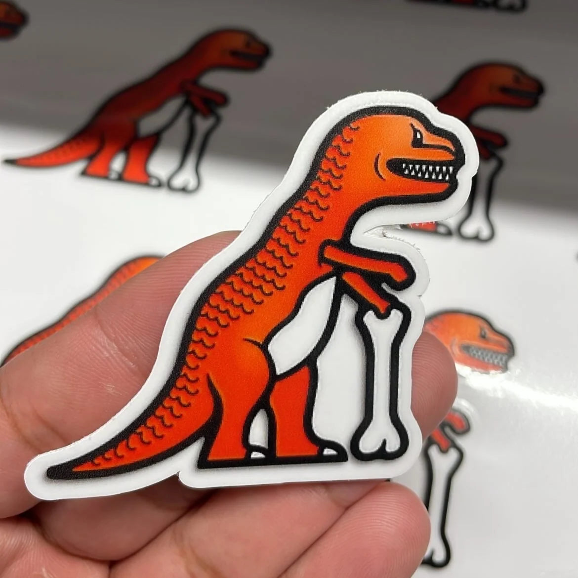 Custom Die Cut Vinyl Stickers for Logos and Artwork in Gloss or Matte Finish, Printed to Your Design's Shape