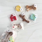 Custom Dog Cookie Selection Packages with Two Bite Sizes for a Personalized Treat Jar Build