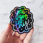 Custom Holographic Stickers in Multiple Shapes, Sizes and Pack Quantities for Packaging, Gear and Everyday Branding