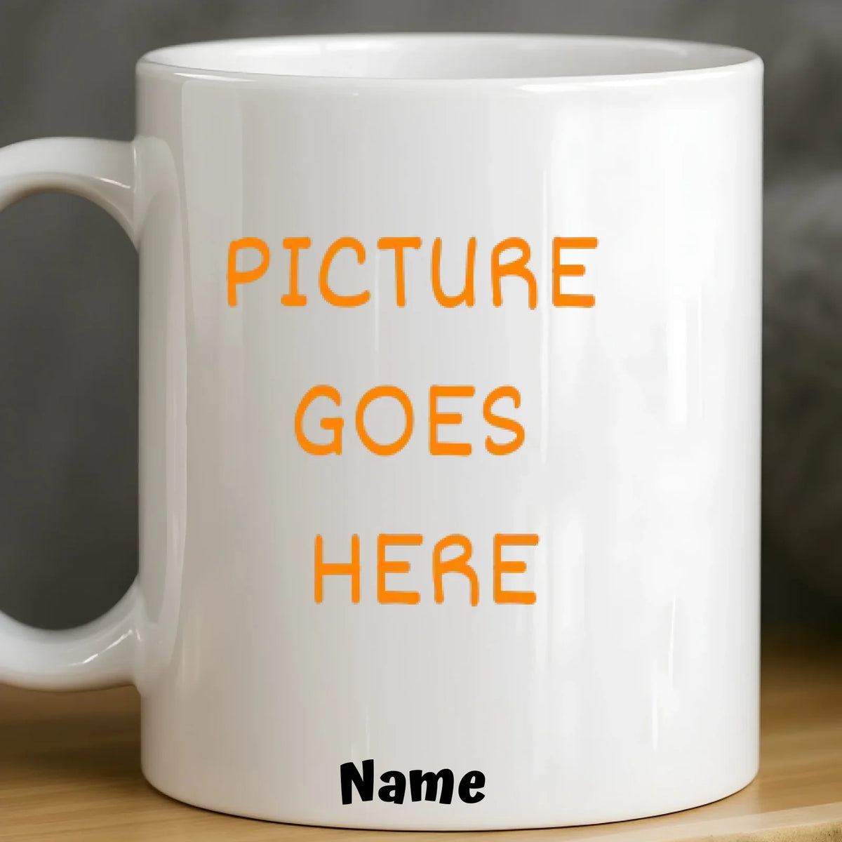 Custom Mug, Photo uploaded successfully/Mug