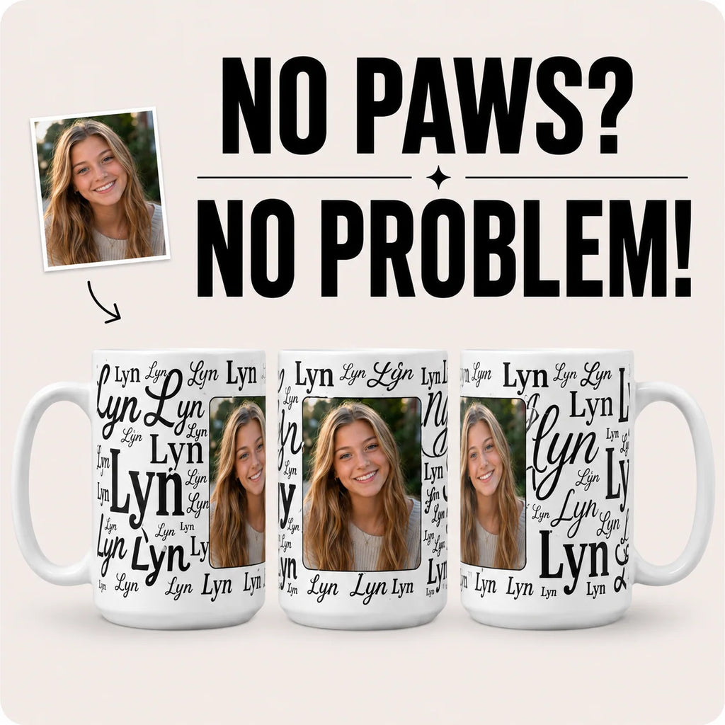 Custom Personalized Pet Mug, 15oz Glossy White Ceramic Coffee Cup for Morning Coffee, Tea, Cocoa and Pet Lover Gifts