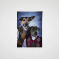 Custom Pet Portrait Poster in Step Brothers Style