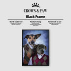 Custom Pet Portrait Poster in Step Brothers Style