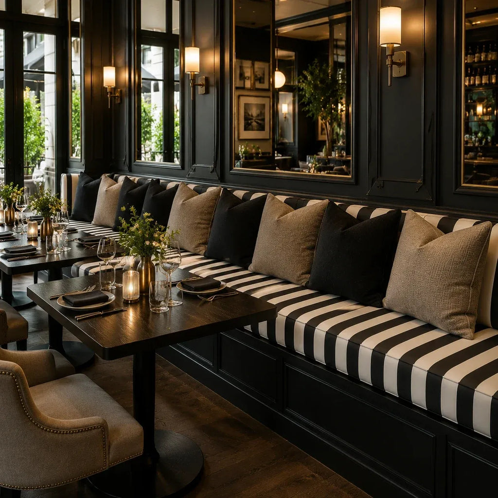 Custom Rectangle Banquette Bench Cushion for Dining, Kitchen, Entryway and Window Seat Comfort