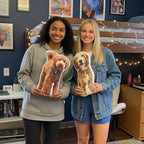 Custom Shaped Dorm Room Pillow Made from Your Photo, Double-Sided Color Keepsake for College Move-In