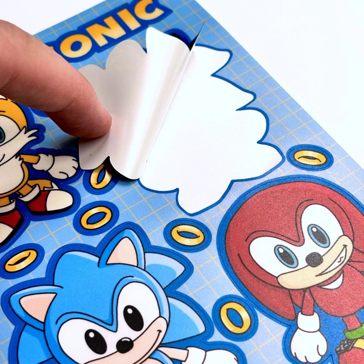 Custom Sticker Sheets with Your Background Artwork and Up to 17 Kiss-Cut Stickers per 19 x 12.5 cm Sheet