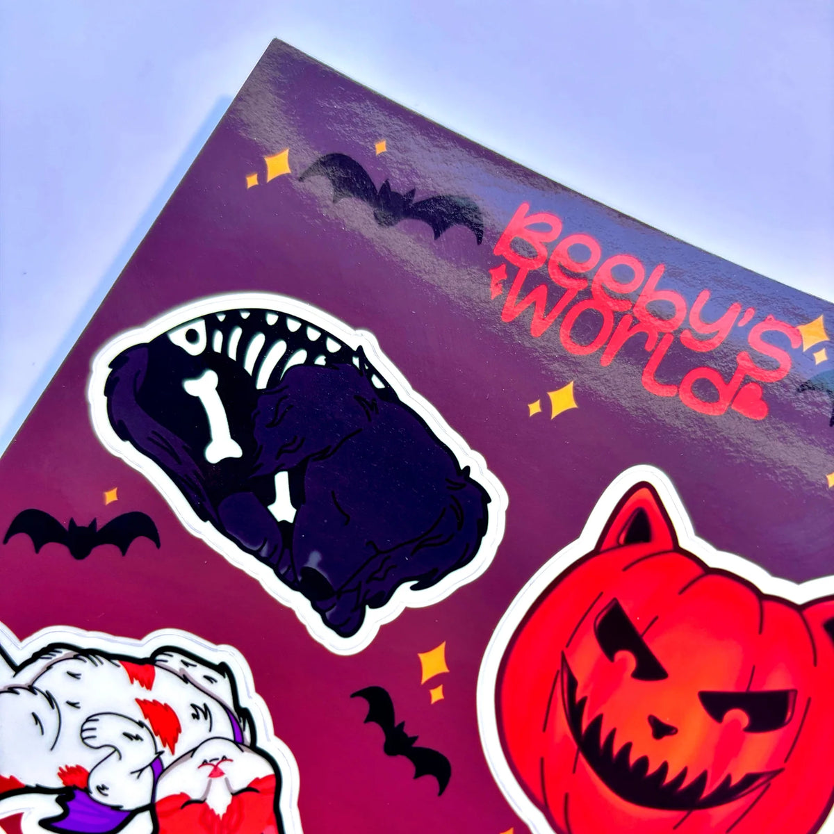 Custom Sticker Sheets with Your Background Artwork and Up to 17 Kiss-Cut Stickers per 19 x 12.5 cm Sheet