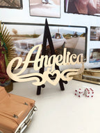 Custom Wall Name Plates, Gold