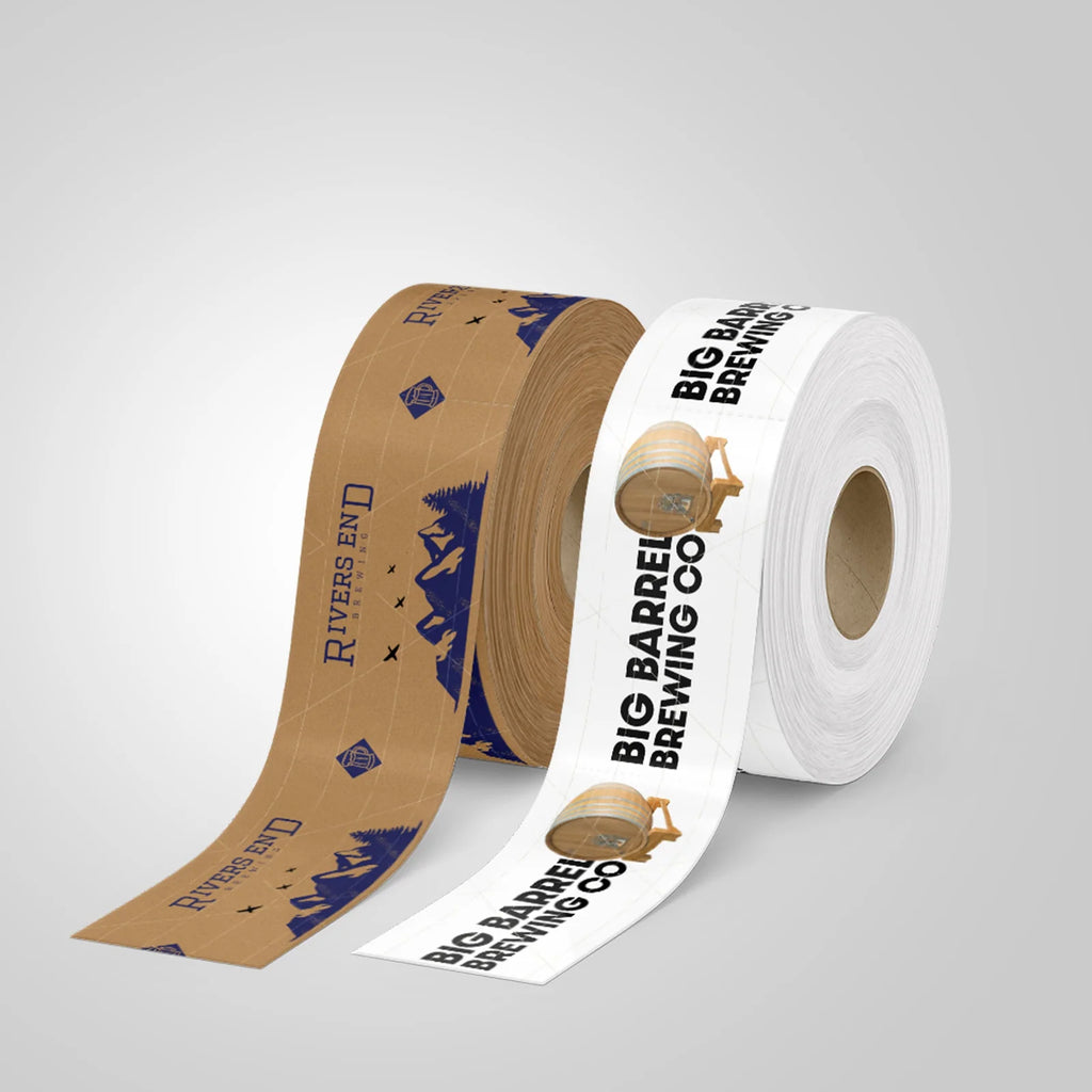 Custom Water-Activated Packing Tape
