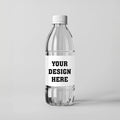 Custom Water Bottle Labels with Waterproof Vinyl, Uploadable Artwork, and Glossy or Matte Finish