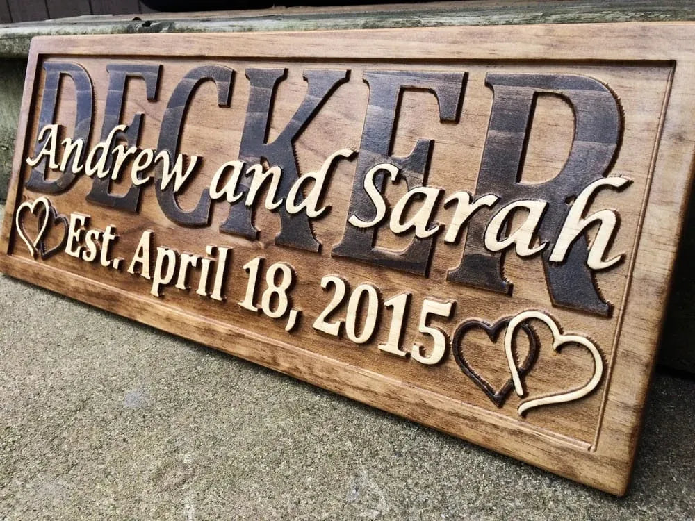 Custom Wood Sign