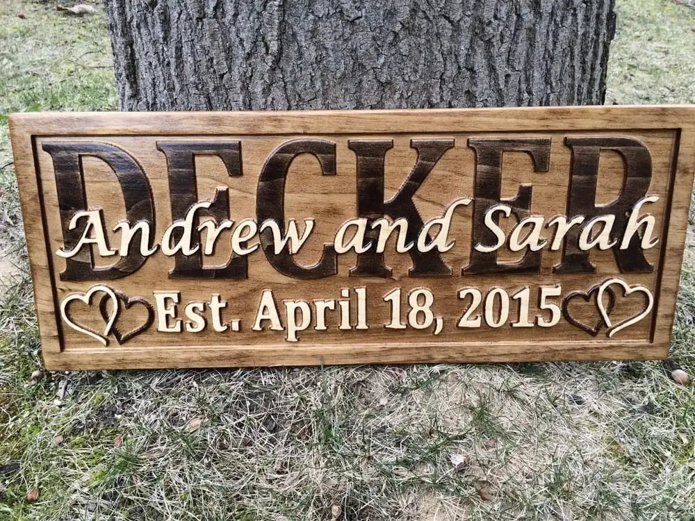 Custom Wood Sign