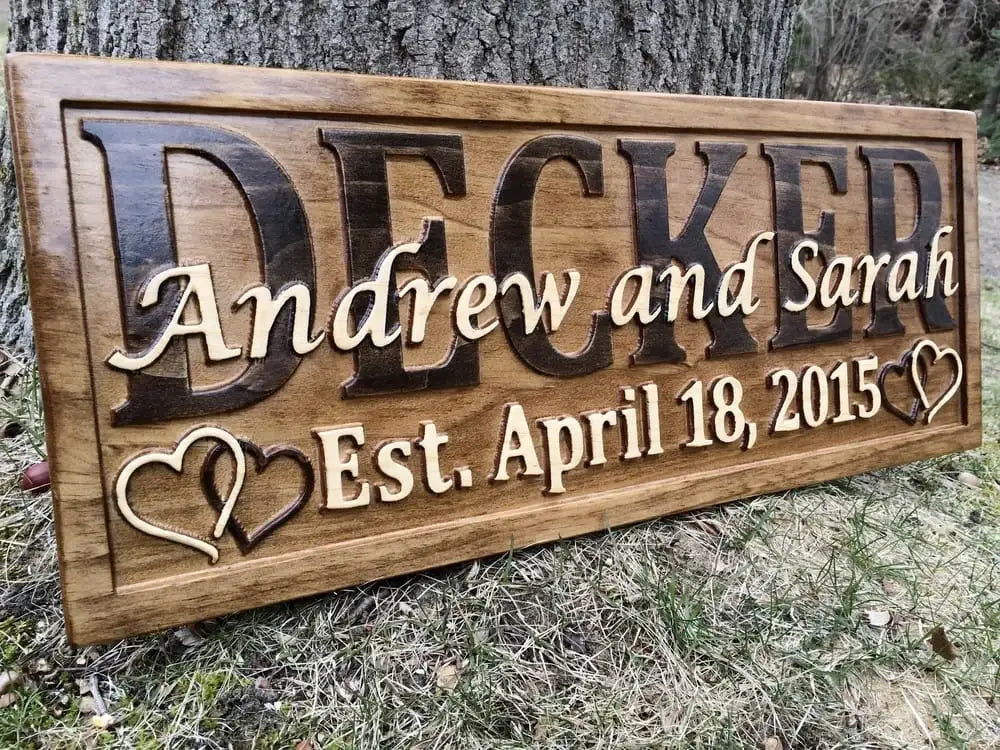 Custom Wood Sign